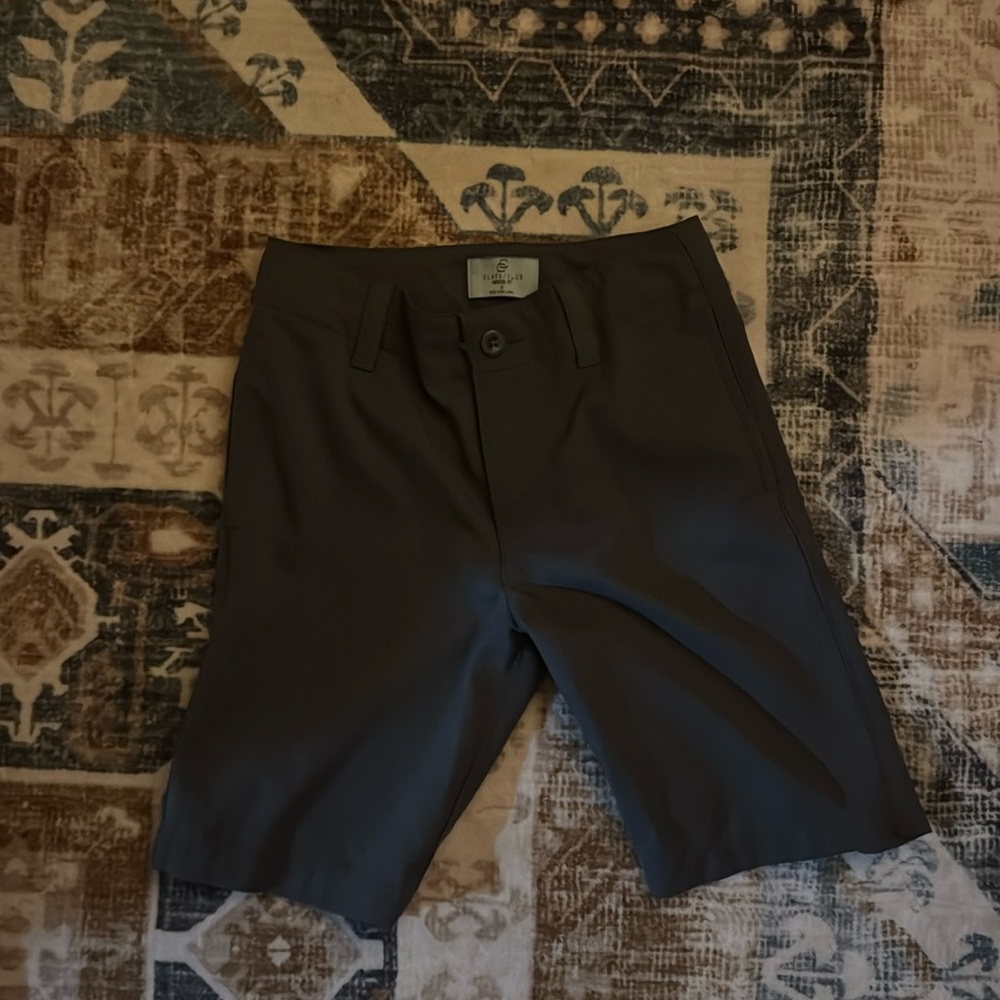 Dark gray dress shorts- country club brand size 8